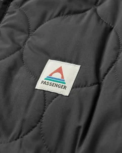 Jackets|Passenger Hytte Recycled Fleece-lined Jacket - Black