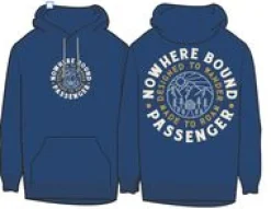 Hoodies|Passenger In The Woods Hoodie - True Blue TrueBlue
