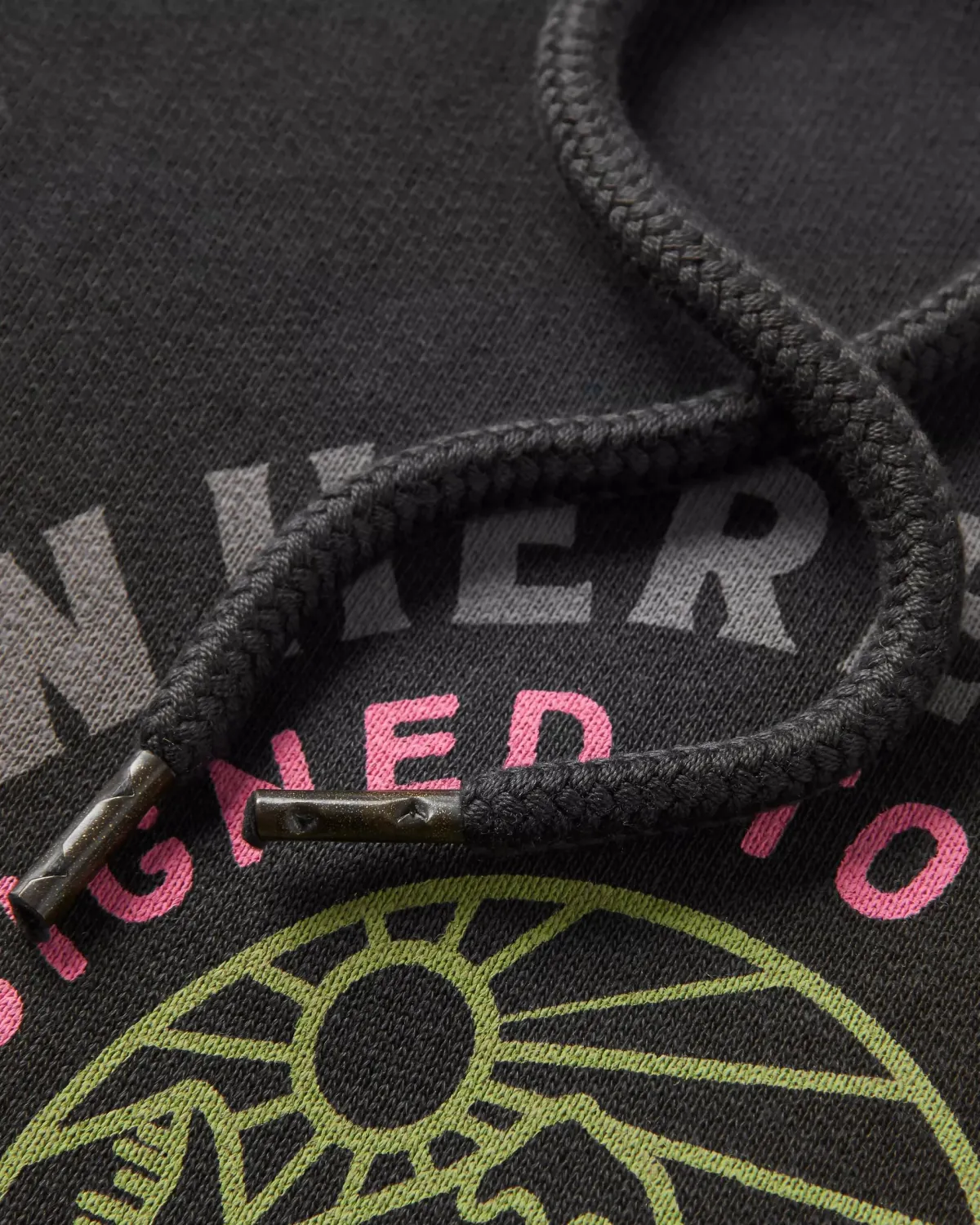 Hoodies|Passenger In The Woods Long Sleeve Hoodie - Black
