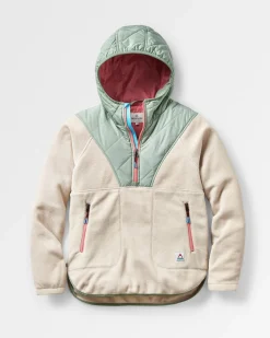 Fleece|Fleece|Passenger Juana Recycled Polar Hooded Fleece - Oatmeal