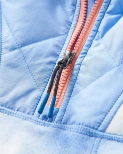 Fleece|Fleece|Passenger Juana Recycled Polar Hooded Fleece - Tie Dye Cornflower TieDyeCornflower