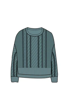Sweaters|Passenger Juniper Recycled Knitted Sweater - Arctic