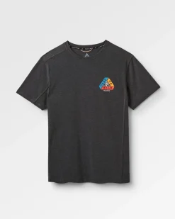 Outdoor Active|T-Shirts & Tank Tops|Passenger Kirkwood Textured Active T-Shirt - Black