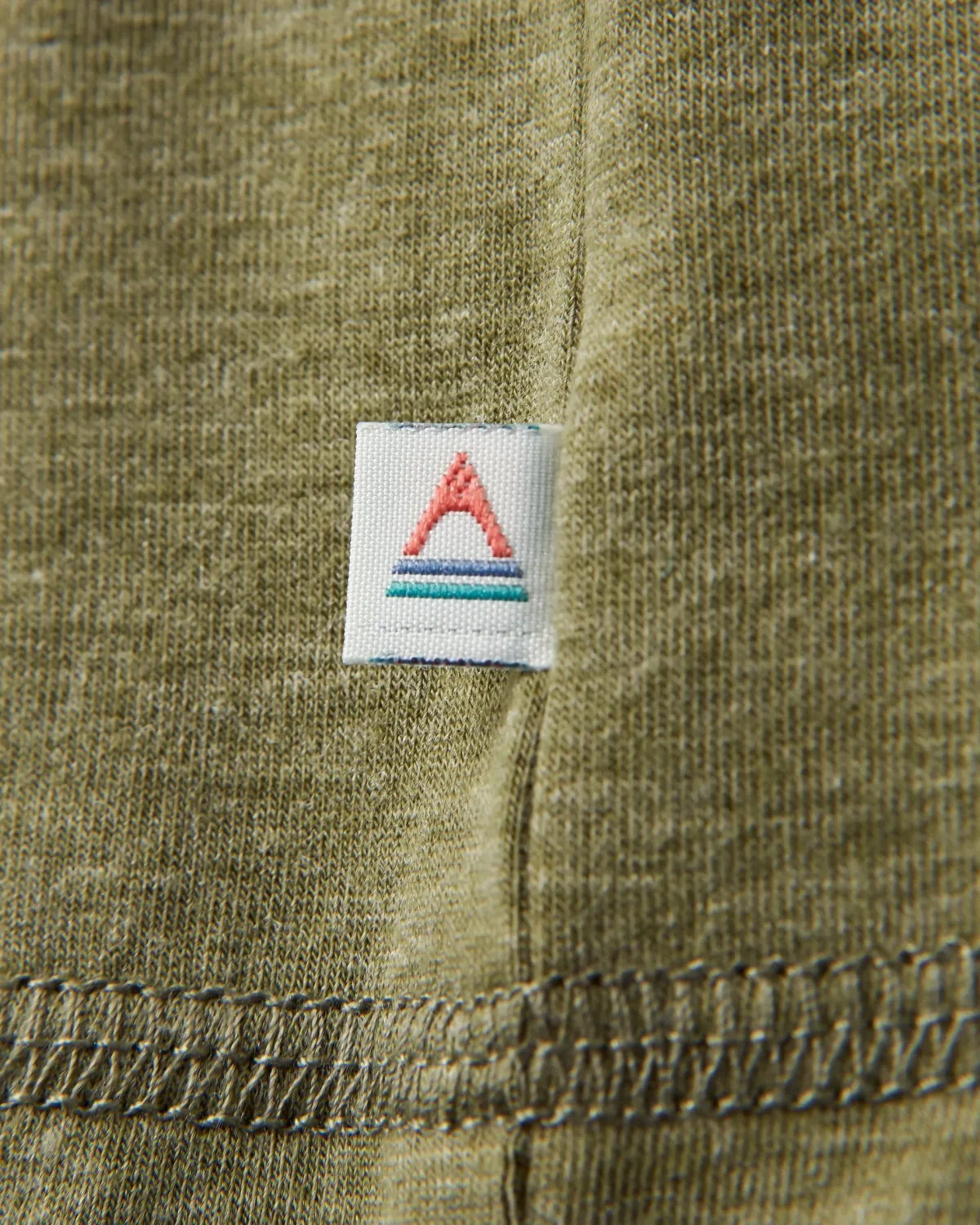 Outdoor Active|T-Shirts & Tank Tops|Passenger Kirkwood Textured Active T-Shirt - Khaki Green KhakiGreen