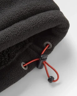 Fleece|Passenger Loch Hooded Recycled Polar Fleece - Black