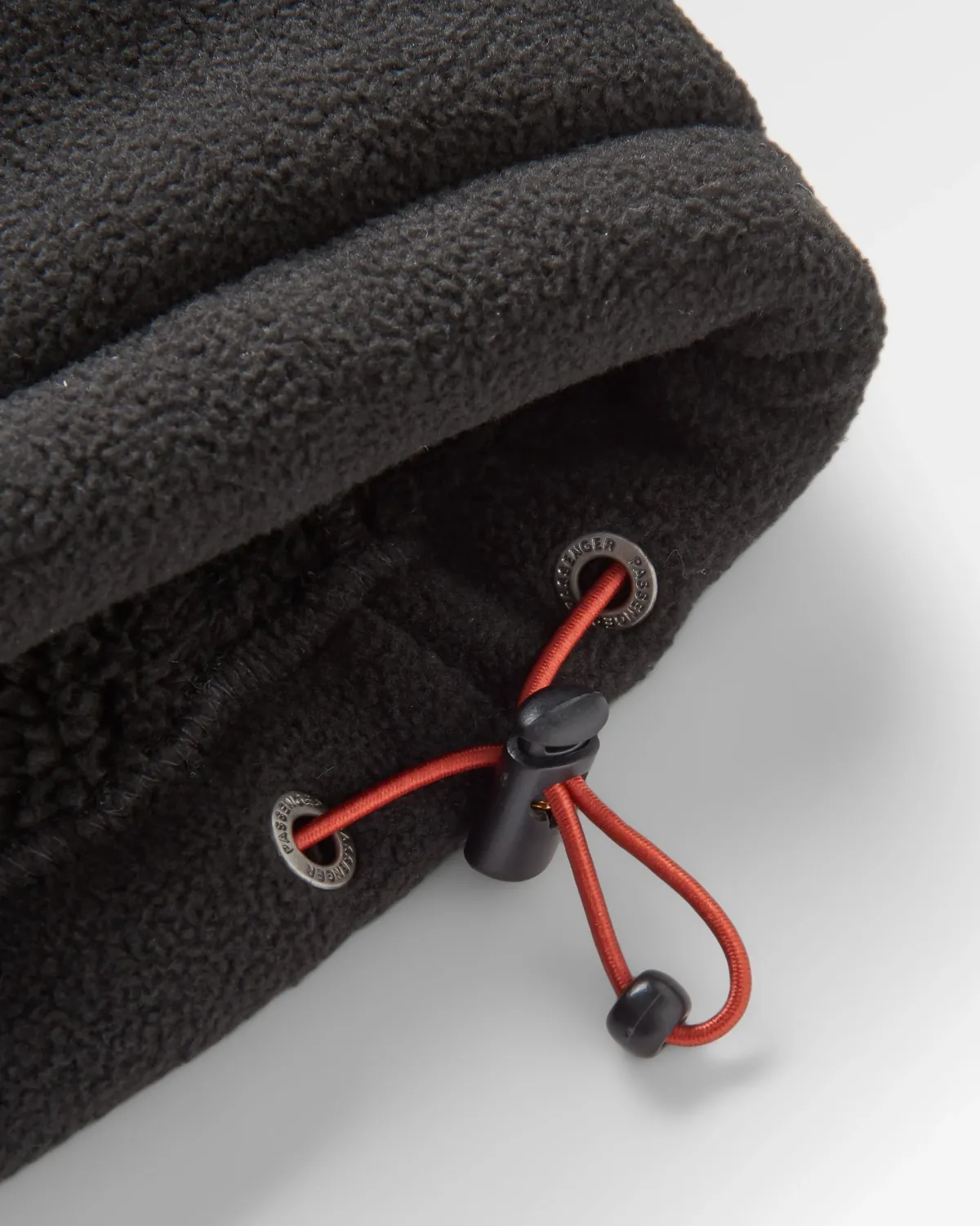 Fleece|Passenger Loch Hooded Recycled Polar Fleece - Black