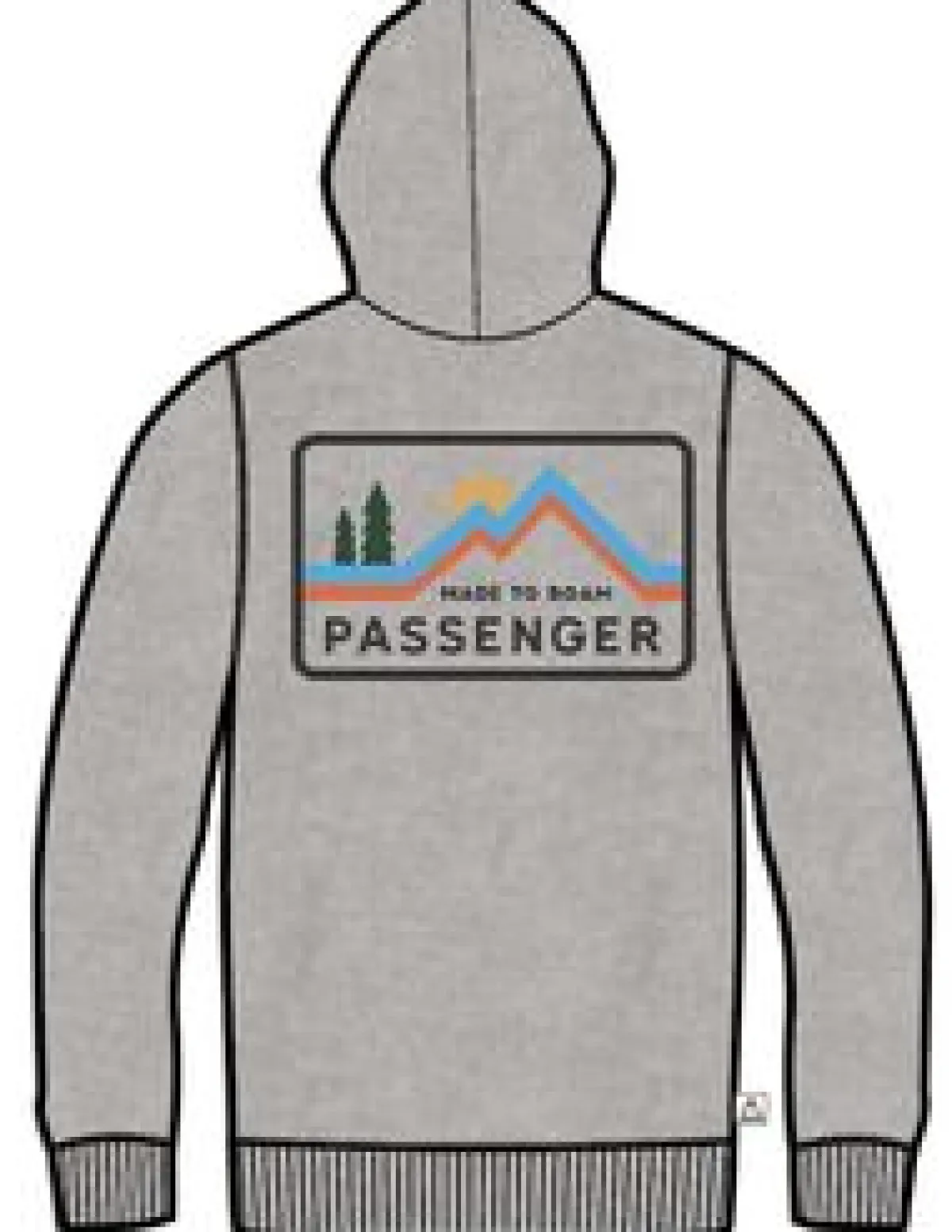 Hoodies & Sweatshirts|Passenger Made To Roam Hoodie - Grey Marl GreyMarl
