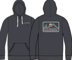 Hoodies & Sweatshirts|Hoodies|Passenger Made to Roam Recycled Hoodie - Faded Black FadedBlack