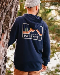 Hoodies|Hoodies & Sweatshirts|Passenger Made to Roam Recycled Hoodie - Deep Navy DeepNavy