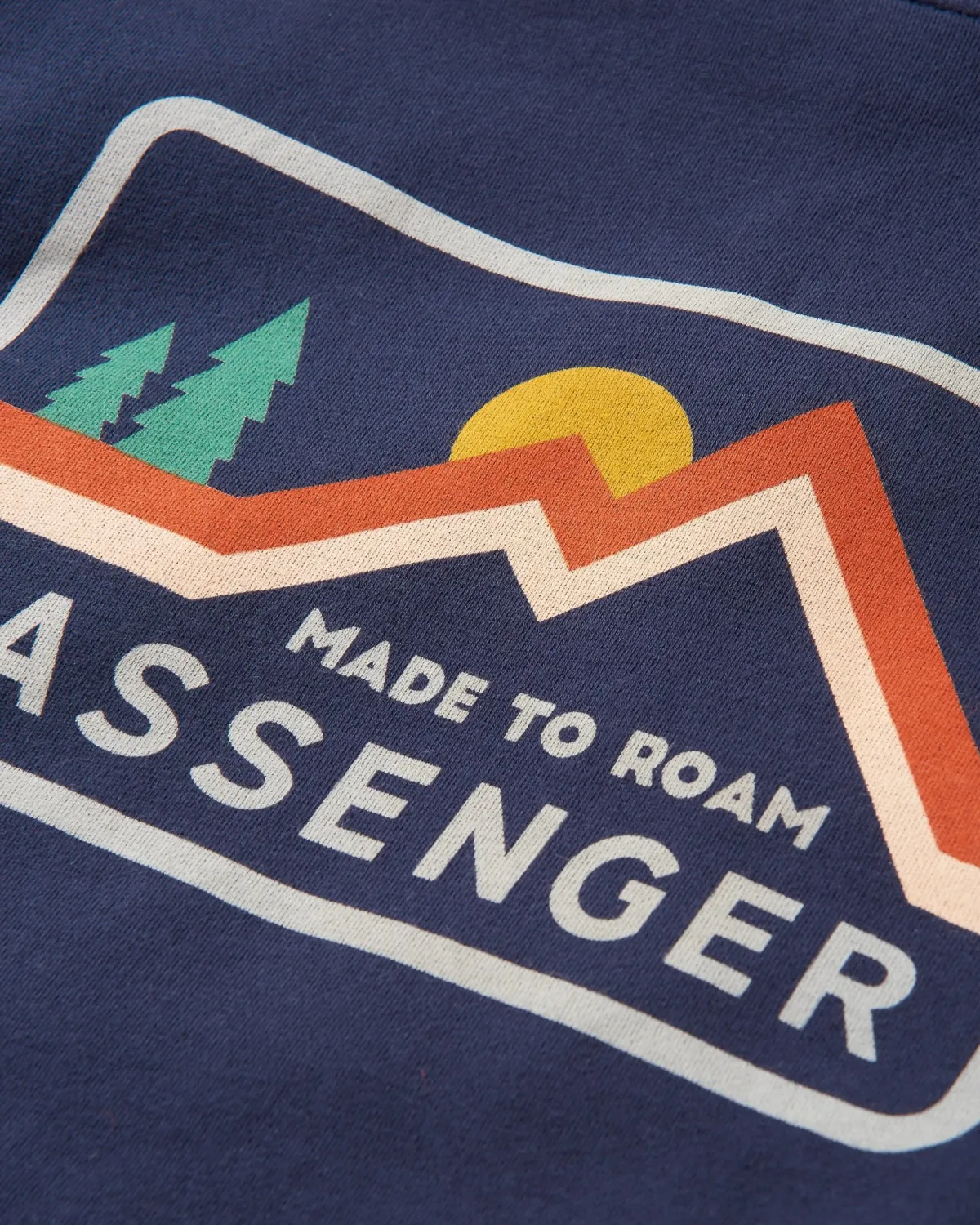 Hoodies|Hoodies & Sweatshirts|Passenger Made to Roam Recycled Hoodie - Deep Navy DeepNavy