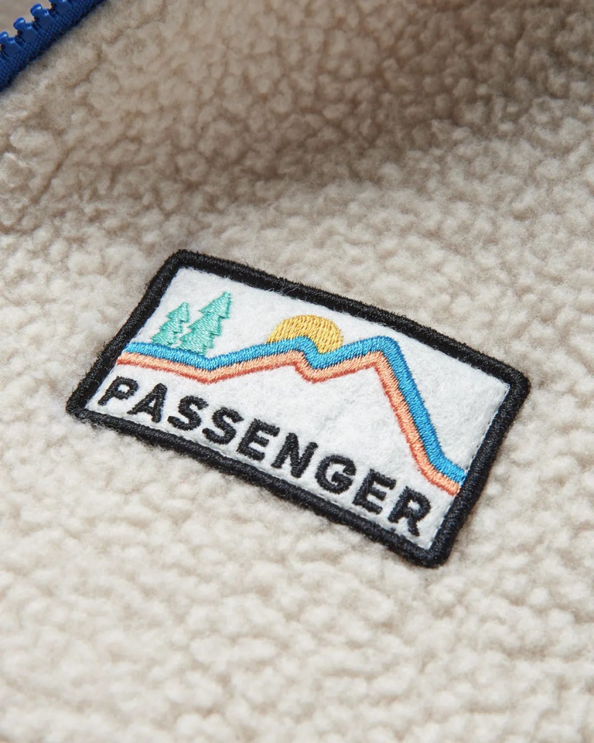 Fleece|Passenger Maine 2.0 Half Zip Recycled Sherpa Fleece - Oatmeal