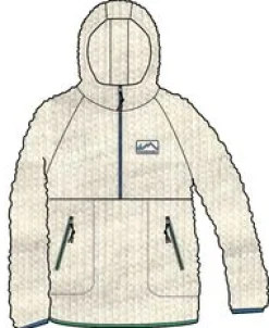 Fleece|Passenger Maine 2.0 Half Zip Recycled Sherpa Fleece - Oatmeal