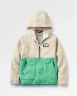 Fleece|Passenger Maine 2.0 Half Zip Recycled Sherpa Fleece - Green Spruce GreenSpruce