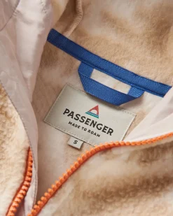 Fleece|Passenger Maine 2.0 Half Zip Recycled Sherpa Fleece - Abstract Mountain Birch AbstractMountainBirch