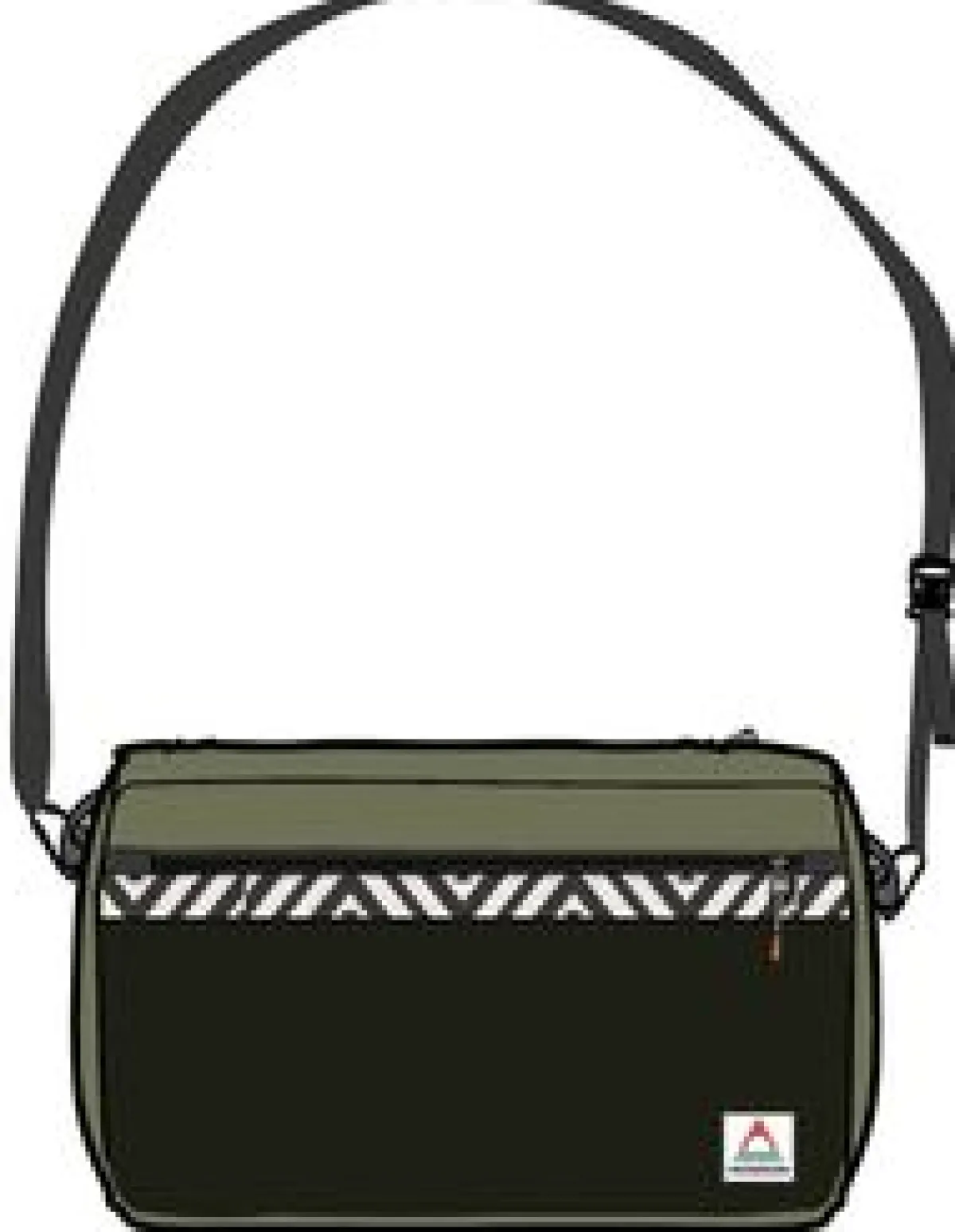 Backpacks & Bags|Hip Packs|Passenger Mainland Recycled Hip Pack - True Black/ Khaki Green TrueBlack/KhakiGreen