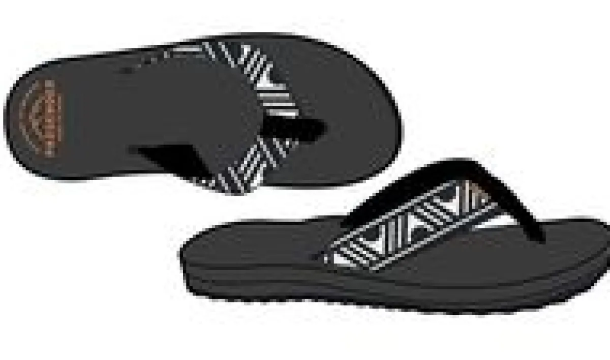 Footwear|Flip Flops & Sandals|Passenger Malibu Flip Flop - Trail Monochrome TrailMonochrome