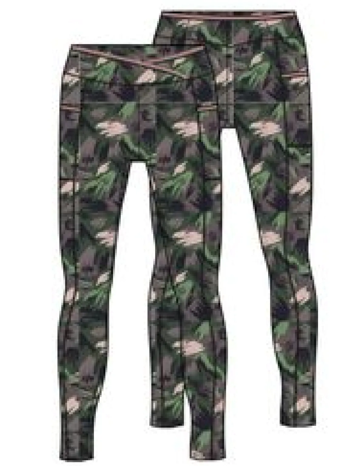 Leggings|Outdoor Active|Passenger Mantra Recycled Active Legging - Abstract Mountain Fir Tree AbstractMountainFirTree