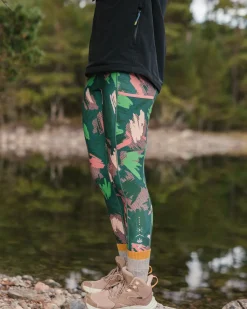 Leggings|Outdoor Active|Passenger Mantra Recycled Active Legging - Abstract Mountain Fir Tree AbstractMountainFirTree