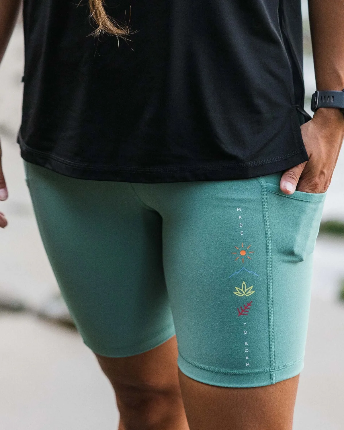 Shorts|Shorts|Passenger Mantra Recycled Active Shorts - Deep Sea DeepSea