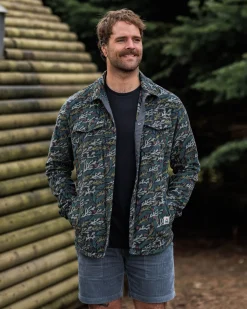 Shirts|Shirts|Passenger Maple Polar Recycled Fleece Shirt - Ocean Current Black OceanCurrentBlack