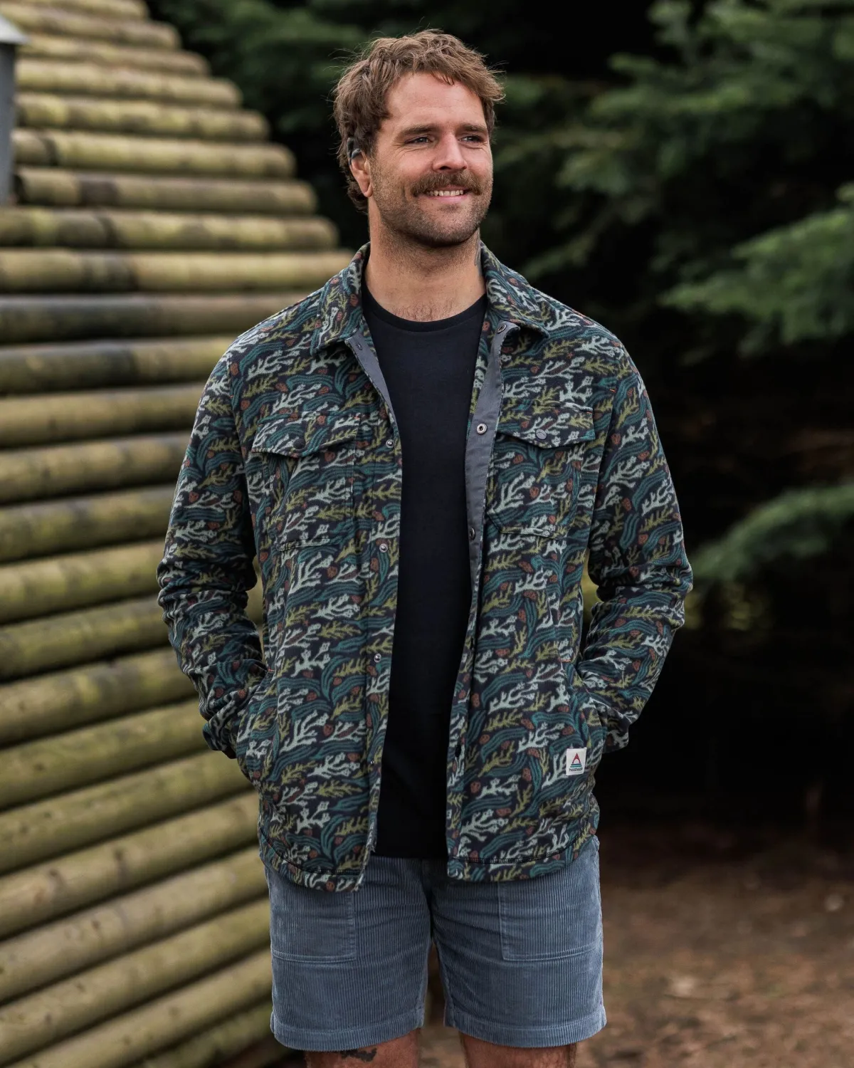Shirts|Shirts|Passenger Maple Polar Recycled Fleece Shirt - Ocean Current Black OceanCurrentBlack