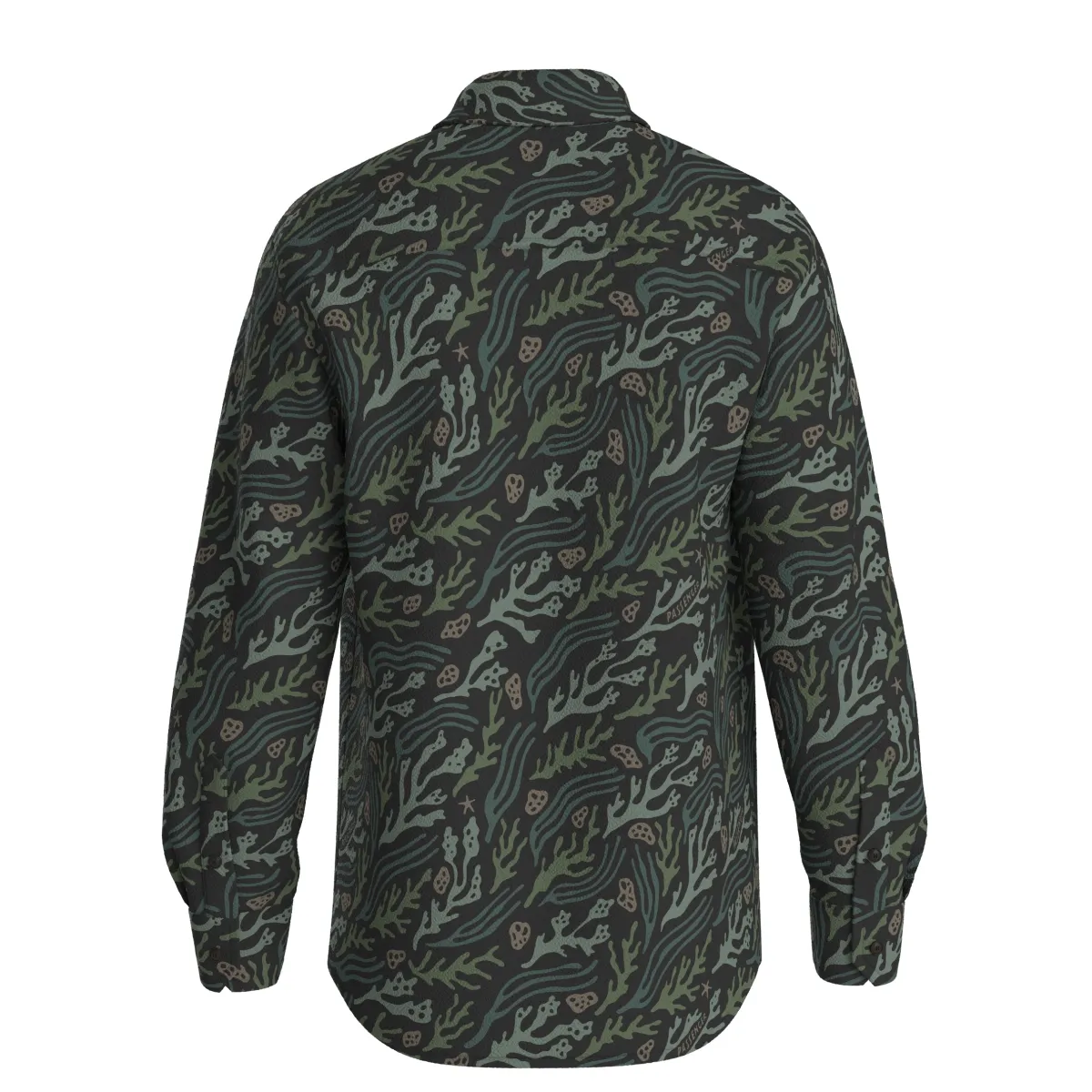 Shirts|Shirts|Passenger Maple Polar Recycled Fleece Shirt - Ocean Current Black OceanCurrentBlack