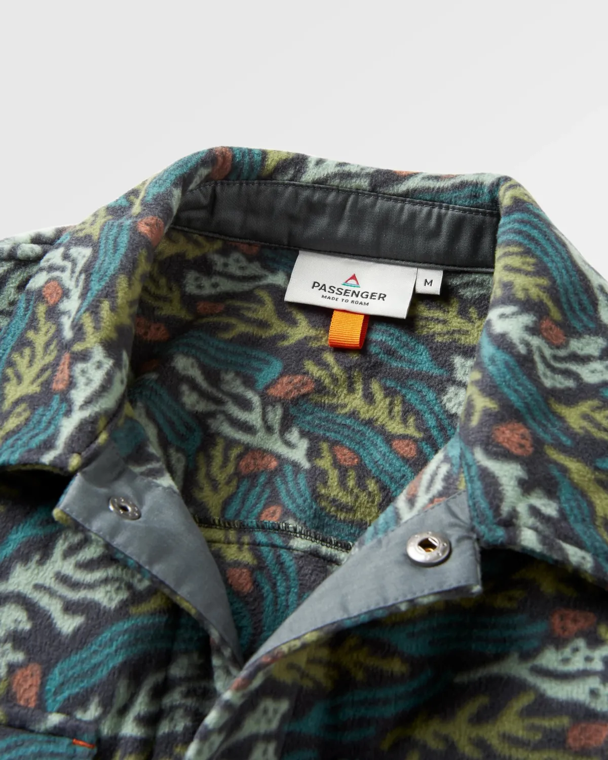 Shirts|Shirts|Passenger Maple Polar Recycled Fleece Shirt - Ocean Current Black OceanCurrentBlack