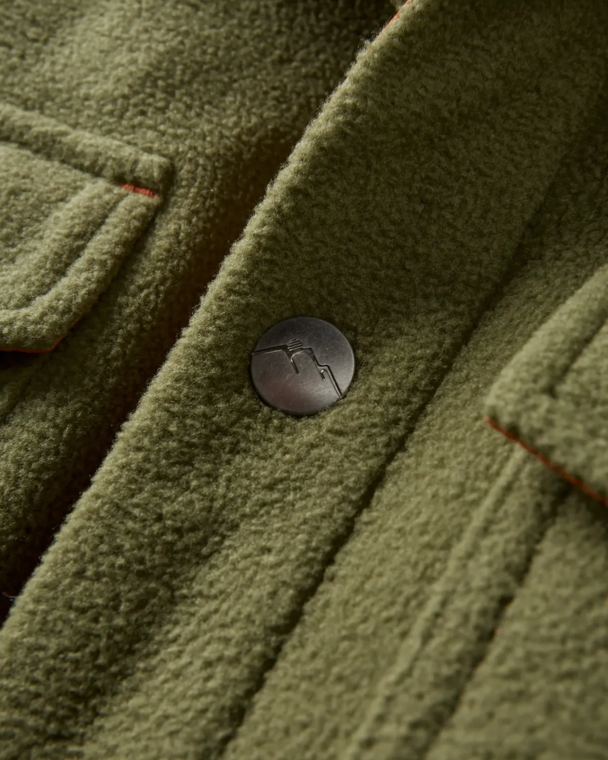 Shirts|Passenger Maple Recycled Polar Fleece Shirt - Khaki Green KhakiGreen