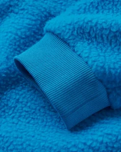 Fleece|Fleece|Passenger Maren Half Zip Recycled Sherpa Fleece - Bluejay