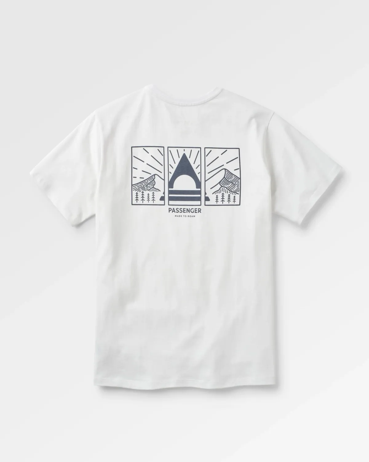 T-Shirts & Tank Tops|T-Shirts & Tank Tops|Passenger Maverick Recycled Cotton T-Shirt - White