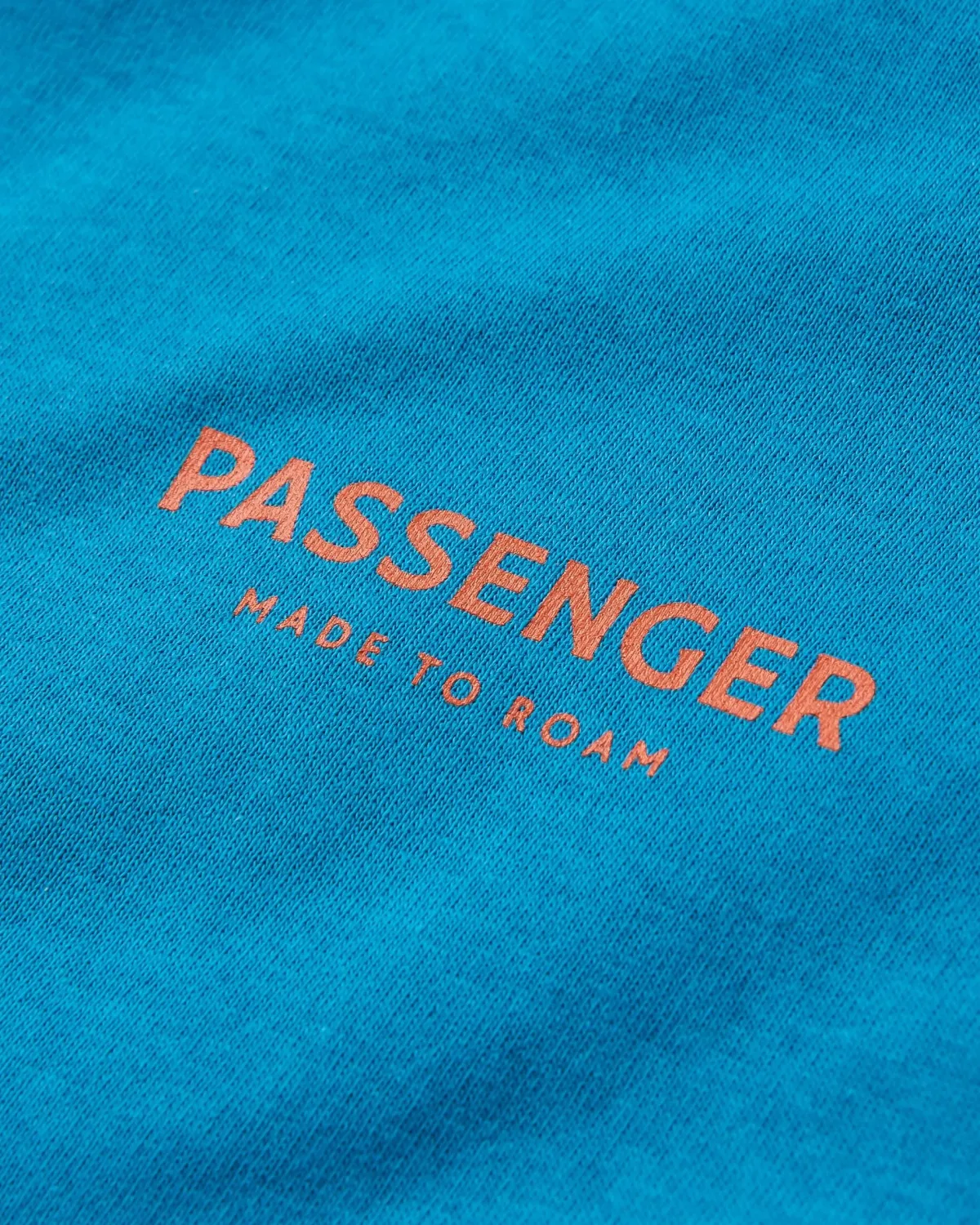 T-Shirts & Tank Tops|T-Shirts & Tank Tops|Passenger Maverick Recycled Cotton T-Shirt - Blue Pool BluePool