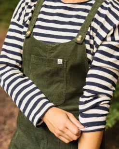 Pants|Overalls & Pants|Passenger Meadows Organic Cotton Corduroy Overalls - Fir Tree FirTree