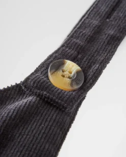Pants|Overalls & Pants|Passenger Meadows Organic Cotton Cord Overalls - Black