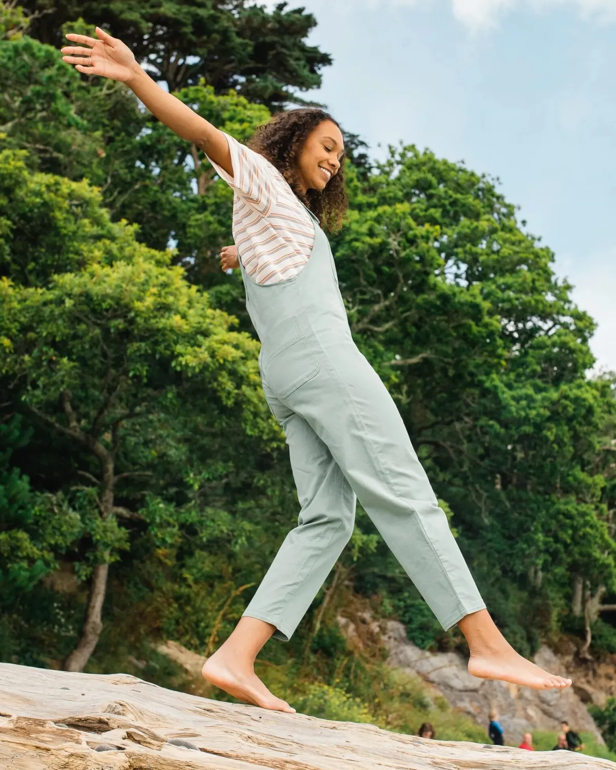 Pants|Overalls & Pants|Passenger Meadows Organic Cotton Overalls - Pistachio