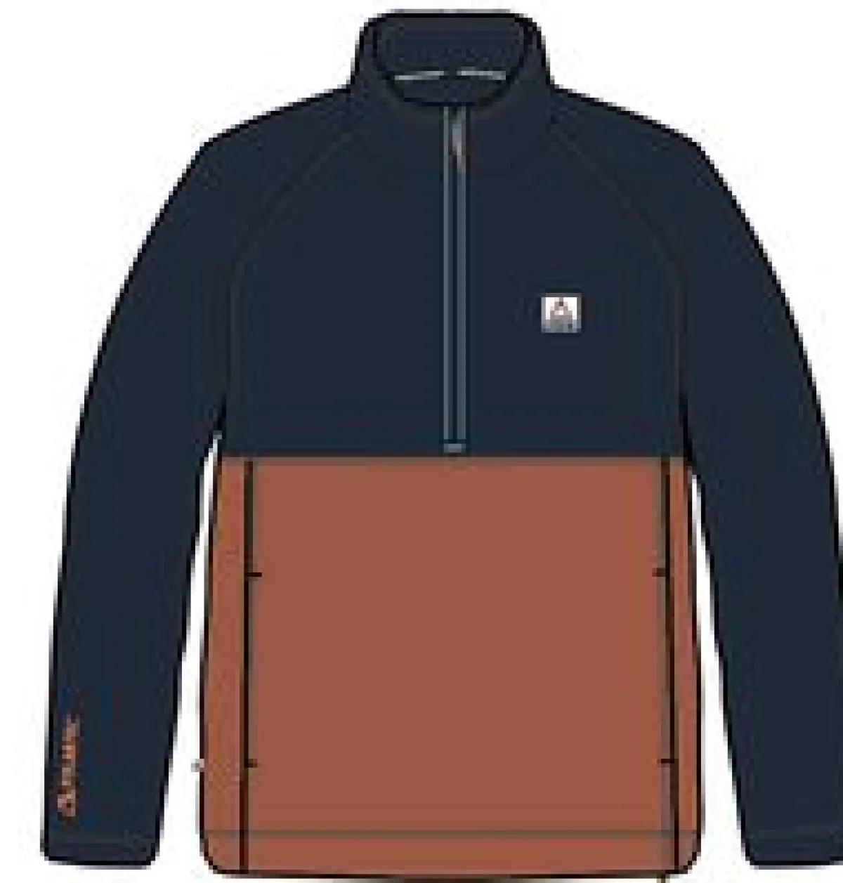 Fleece|Outdoor Active|Passenger Men's Highland Recycled Polartec Fleece - Rich Navy RichNavy