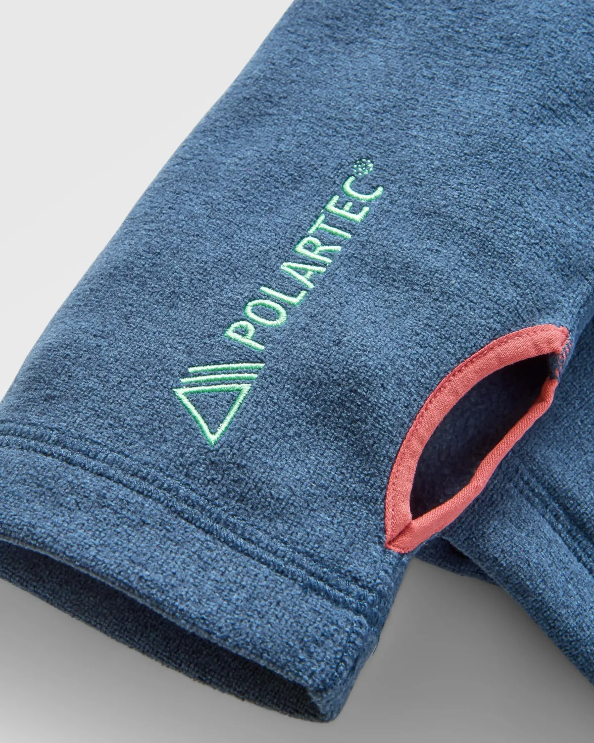 Hoodies|Outdoor Active|Passenger Men's Pinegrove Recycled Polartec Fleece Hoodie - Dark Denim Marl DarkDenimMarl