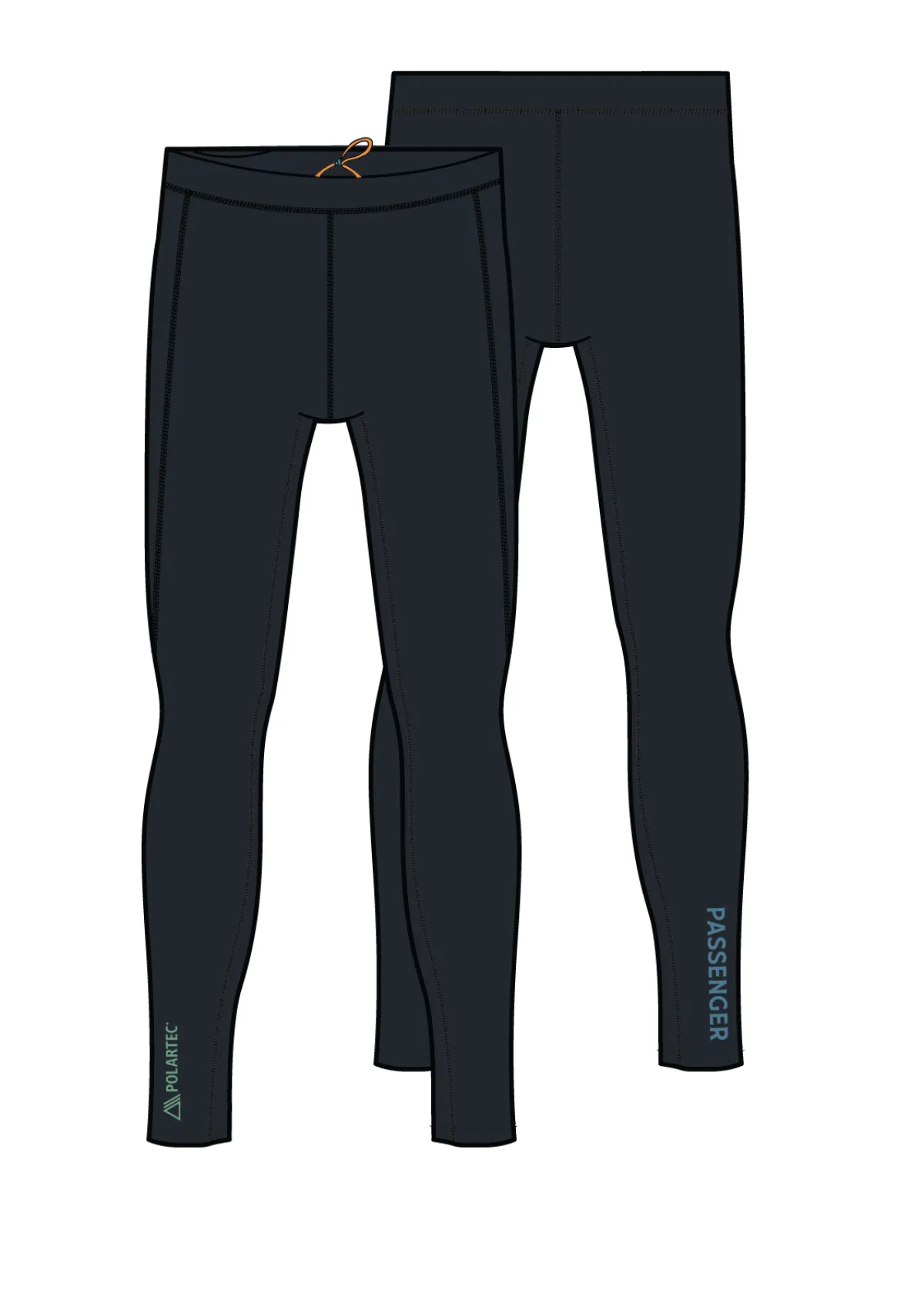 Outdoor Active|Pants|Passenger Men's Solitude Recycled Polartec® Pant - Black