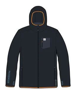 Fleece|Hoodies|Passenger Men's Solitude Recycled Polartec® Fleece Hoodie - Black