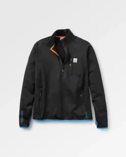 Fleece|Outdoor Active|Passenger Men's Solitude Recycled Polartec® Fleece Pullover - Black