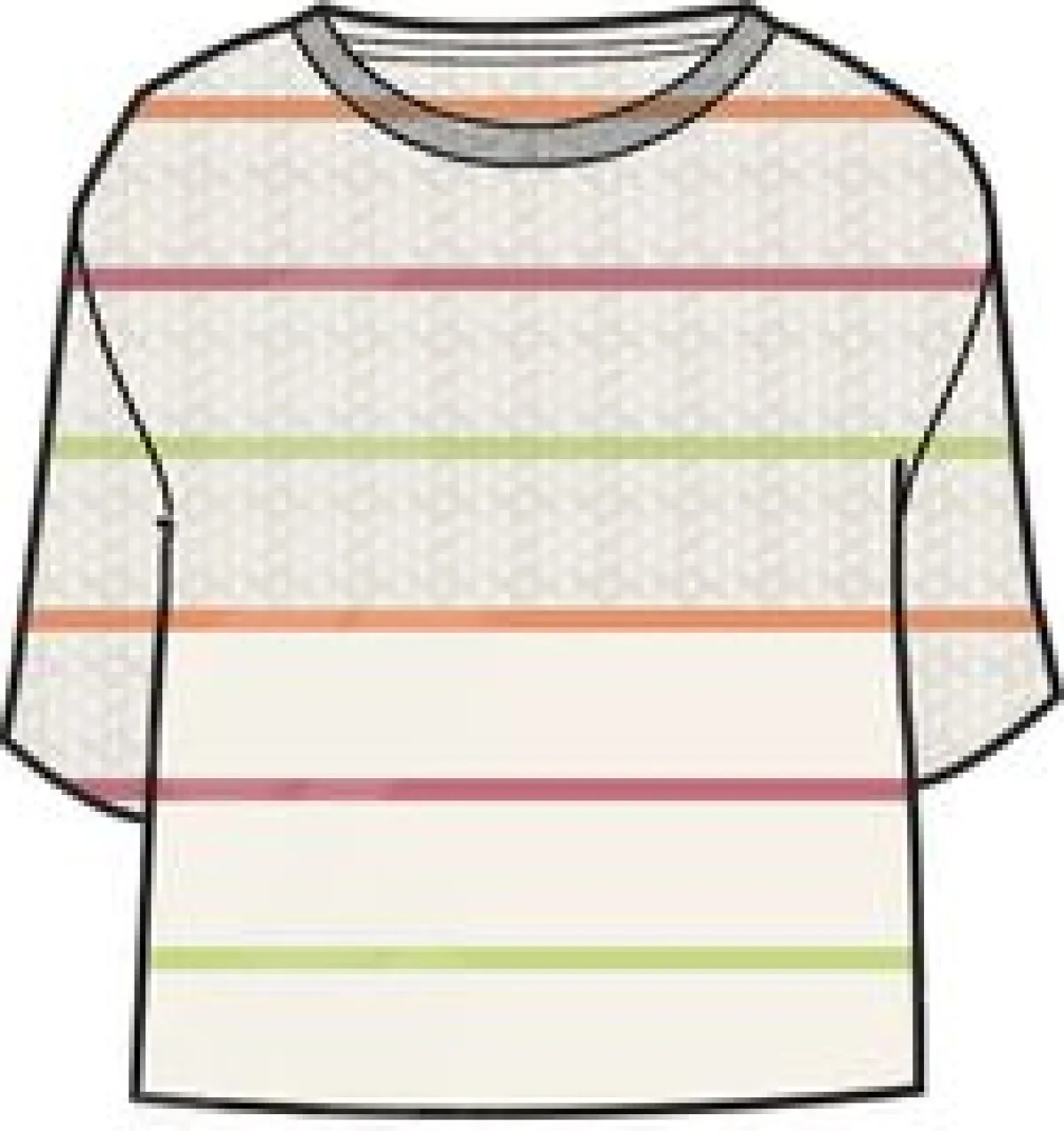 Knitwear|Sweaters|Passenger Migrate Organic Knitted Sweater - Oat Multi Stripe OatMultiStripe