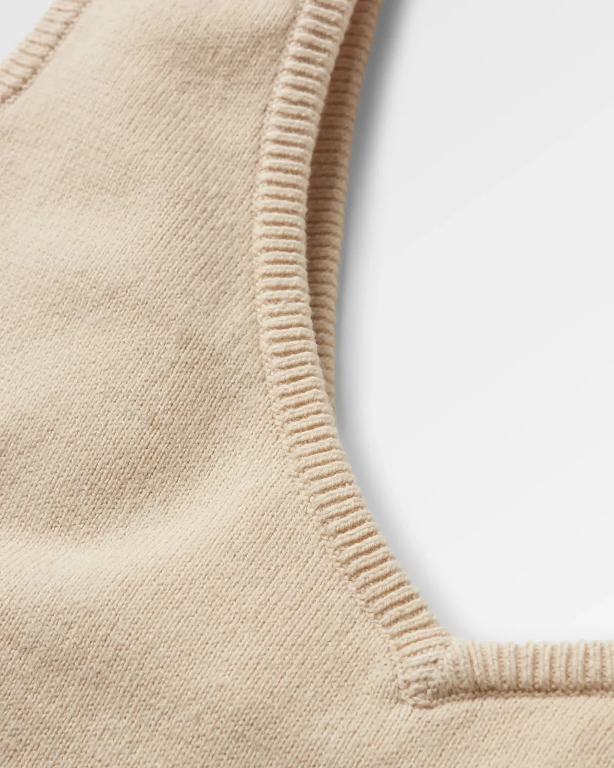 Knitwear|Tank Tops|Passenger Migrate Organic Knitted Tank Top - Oat
