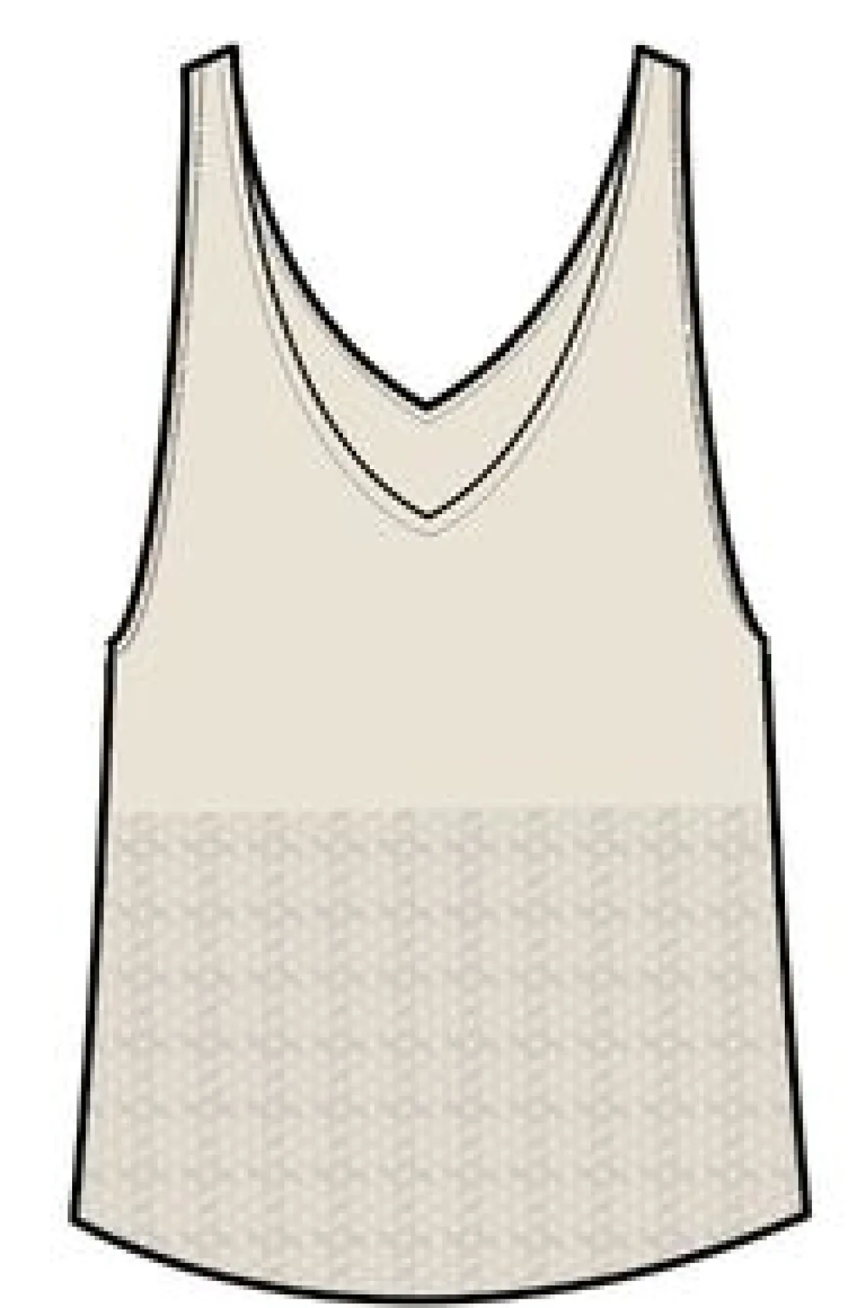Knitwear|Tank Tops|Passenger Migrate Organic Knitted Tank Top - Oat