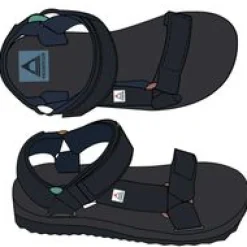 Footwear|Flip Flops & Sandals|Passenger Monterey Sandal - Black