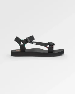 Footwear|Flip Flops & Sandals|Passenger Monterey Sandal - Black