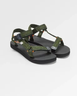 Footwear|Flip Flops & Sandals|Passenger Monterey Sandal - Khaki Green KhakiGreen