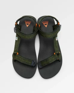 Footwear|Flip Flops & Sandals|Passenger Monterey Sandal - Khaki Green KhakiGreen