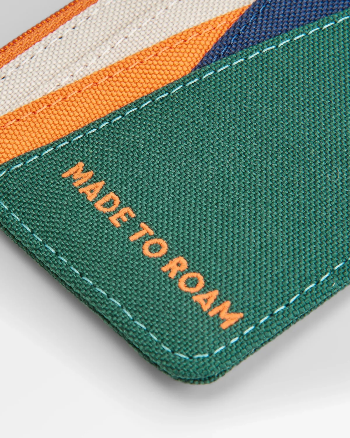 Backpacks & Bags|Backpacks & Bags|Passenger Mountain Recycled Card Holder - Rain Forest Orange Multi RainForestOrangeMulti