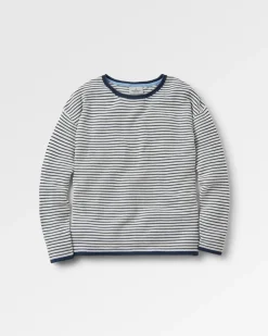 Knitwear|Sweaters|Passenger Muir Organic Knitted Sweater - Off White Stripe OffWhiteStripe