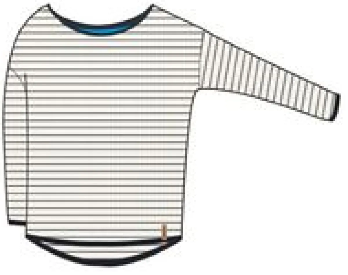 Knitwear|Sweaters|Passenger Muir Organic Knitted Sweater - Off White Stripe OffWhiteStripe