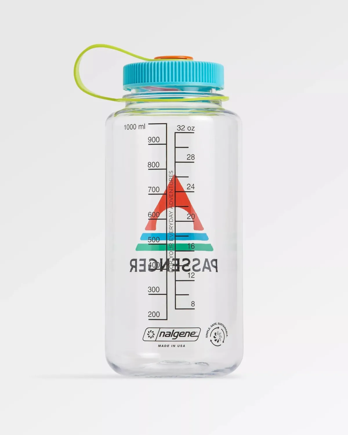 Outdoor Kitchenware|Surf Accessories|Passenger Nalgene 1L Wide Mouth Water Bottle - Clear